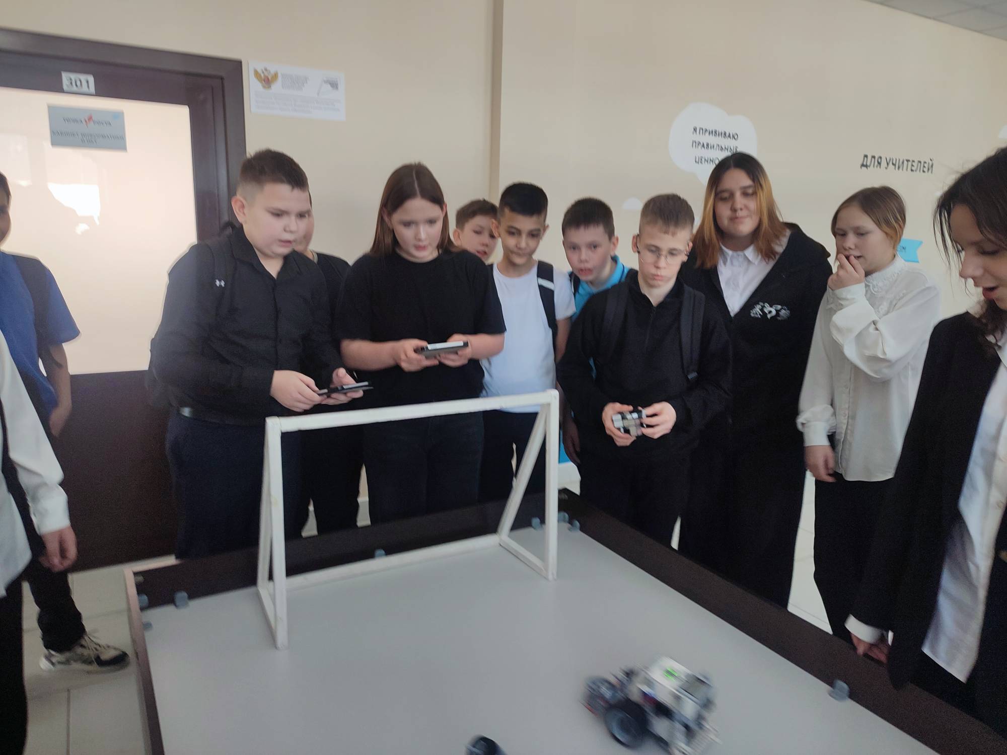 Робофутбол в нашей школе.